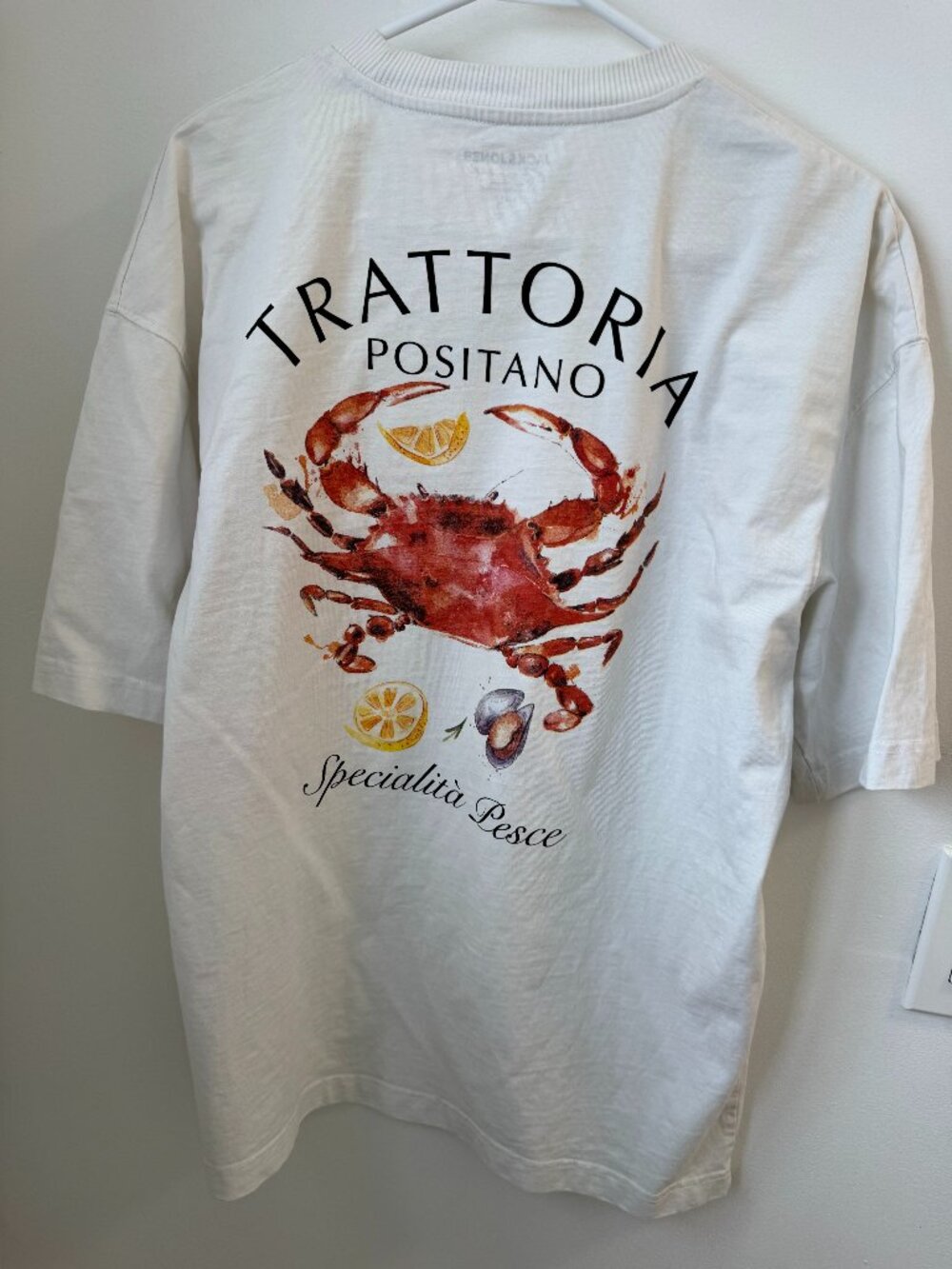 Jack & Jones Positano White T-Shirt Men’s Large